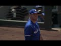 Daulton Varsho tumbles to start an INCREDIBLE double play!