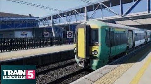 Checking Out The New AC Powered Class 377 In Train Sim World 5