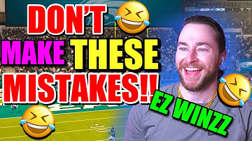 Learn the BEST TIPS & TRICKS in madden 24 | Avoid these CRUCIAL MISTAKES in madden 24!!