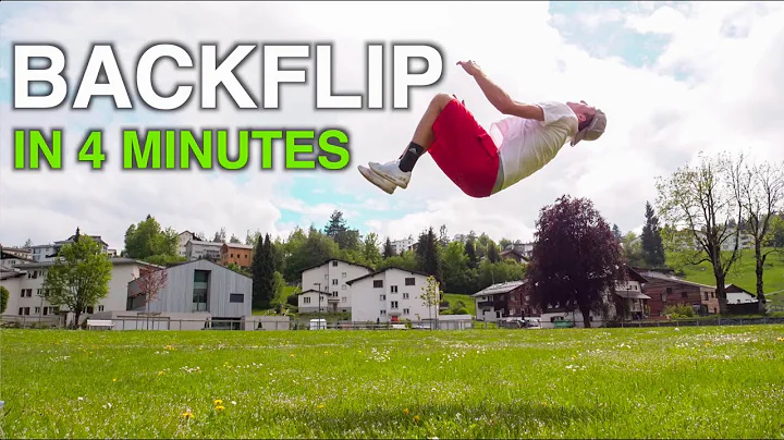 Learn How To Backflip in 4 minutes!