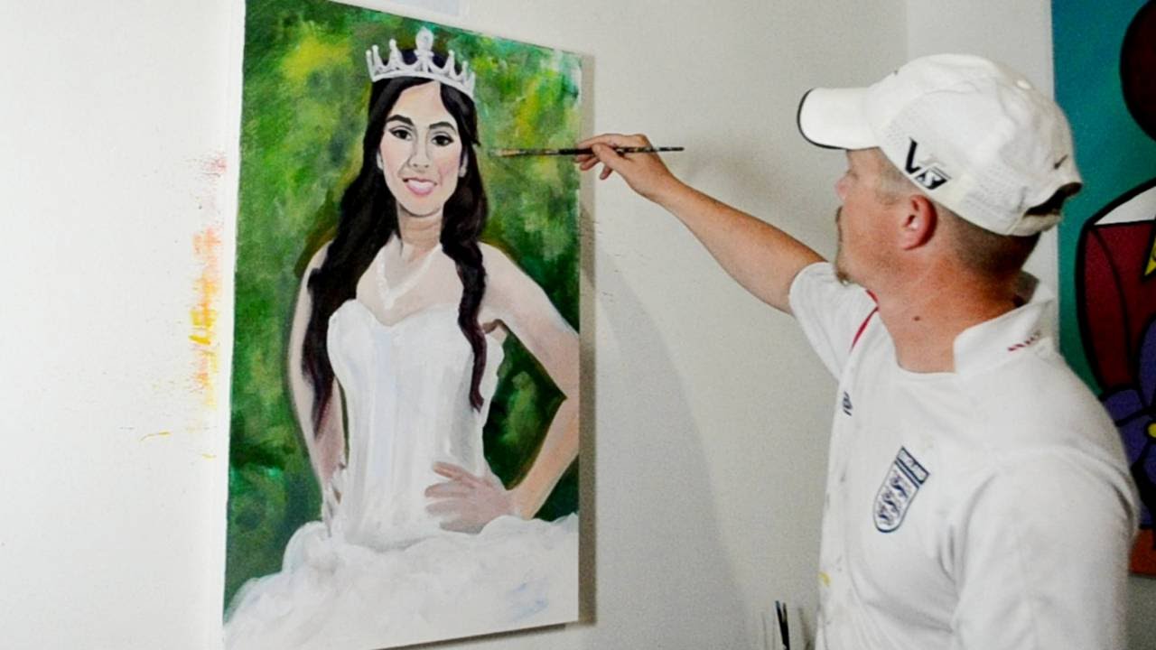 How to Paint a Portrait from a Photograph - Part 2 - YouTube