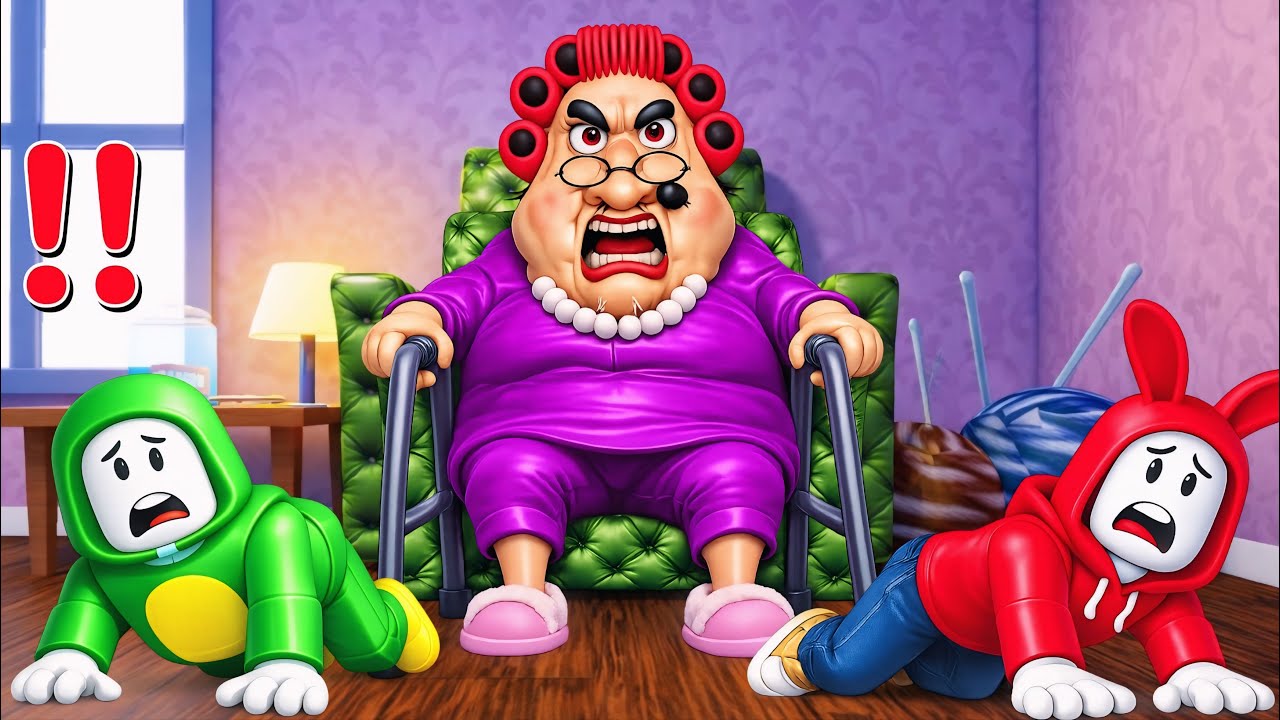 This EVIL GRANDMA Was TERRIFYING… 😱 | Mikey & JJ Roblox