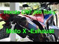 Honda CRF 300 Rally - Moto X Full Titanium Exhaust Install....