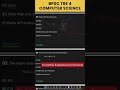 Stack MCQ | BPSC TRE 4 Computer Science | Data Structures