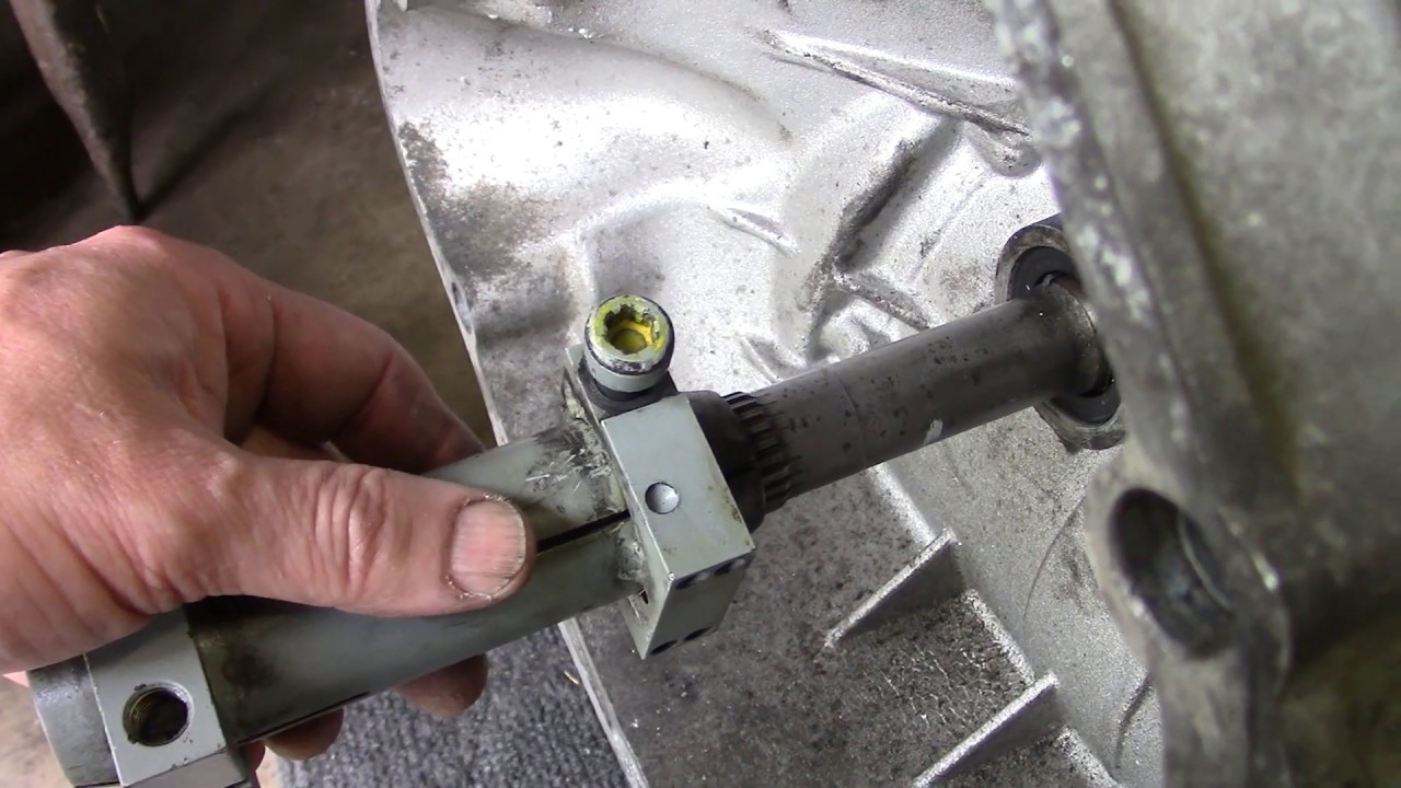 Porsche 944 + V8 Part92, Trans-axle Install