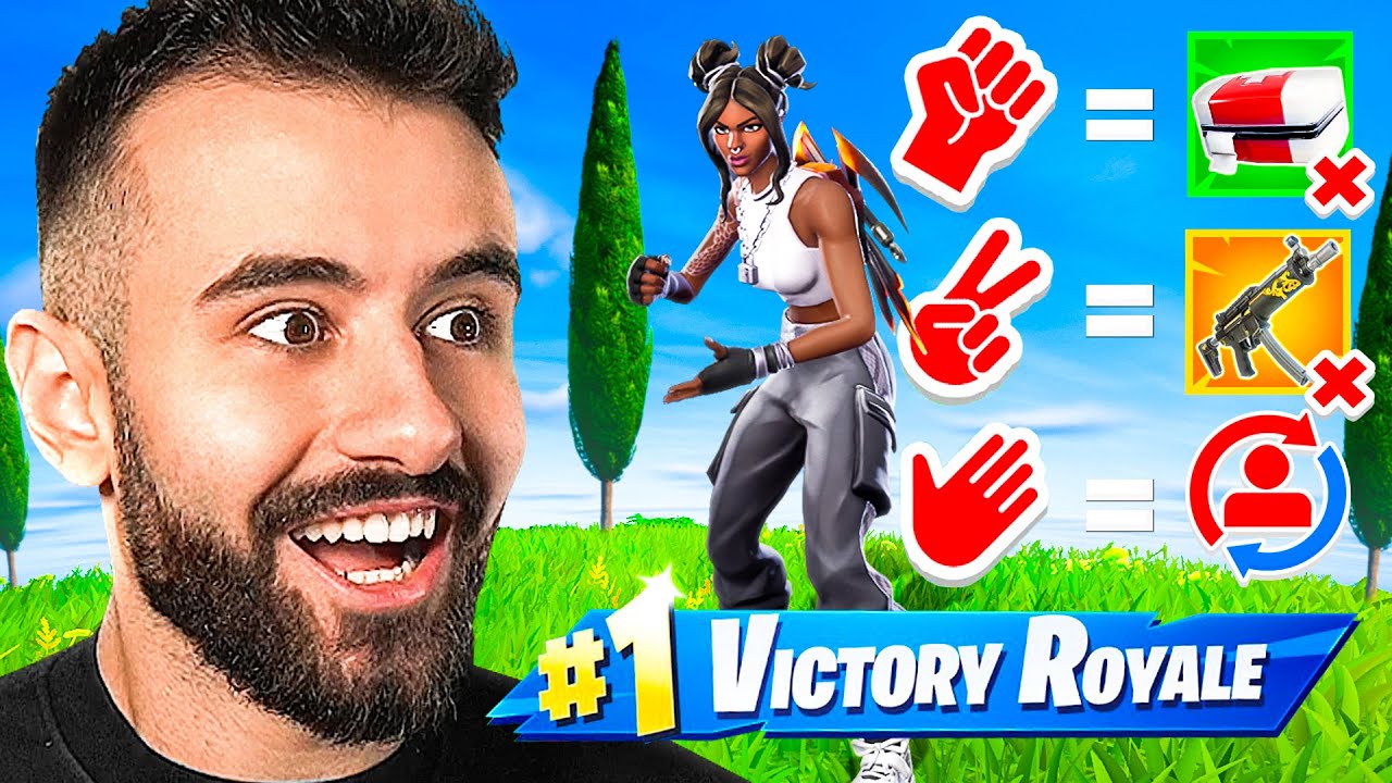 Πέτρα Ψαλίδι Χαρτί Challenge Στο Fortnite!