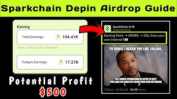New Depin Airdrop || Free Crypto Airdrop || New Crypto Airdrop || Sparkchain Ai Airdrop Guide