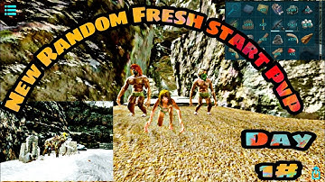 [ Ark Mobile ] New Random fresh start some PvP little raid