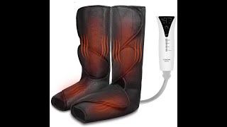 QUINEAR Leg Massager with Heat Air Compression Massage for Foot & Calf   etc. by Selling point 428 views 3 years ago 1 minute, 17 seconds