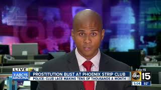 Prostitution bust at Phoenix strip club