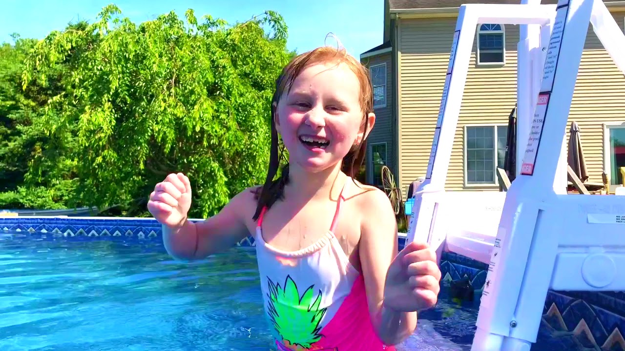 Swimming with Avery - YouTube