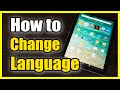How To Change The Language On Amazon Fire HD 10 Tablet Back To English Fast Method 