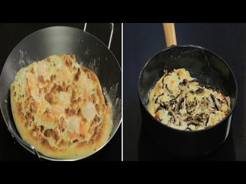 طريقة عمل بيتزا بصل بالمشروم و الباربكيو