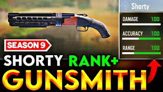 SHORTY Best GUNSMITH in COD Mobile SEASON 9 | SHORTY Best ATTACHMENTS for RANK Match!