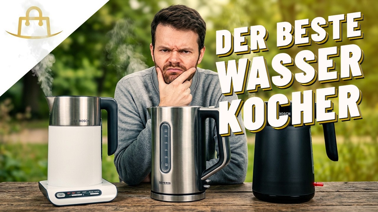 Wir testen die Testsieger 2026: 3 Wasserkocher – welcher kocht wirklich am besten?
