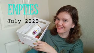July Empties
