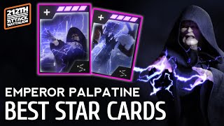 Emperor Palpatine BEST STAR CARDS & BUILD 2023 | Battlefront 2
