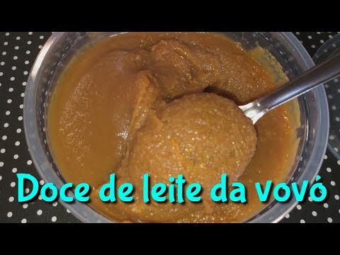 doce de leite caseiro da vovó com 2 ingredientes