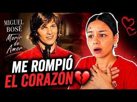 REACCIONO por PRIMERA VEZ a MIGUEL BOSÉ - Morir De Amor