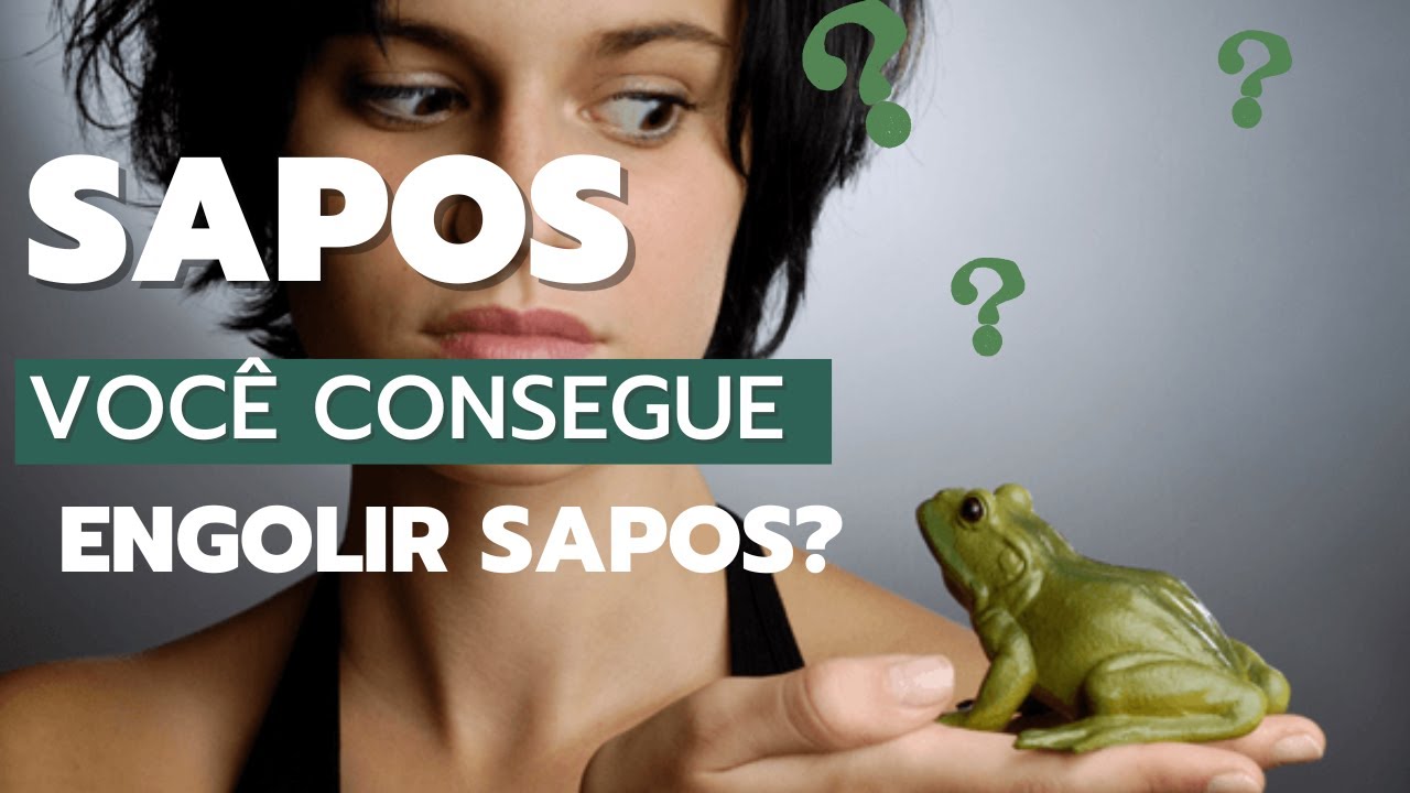 Sapos Explotan SAPOS - VOCÊ CONSEGUE ENGOLIR SAPOS? - YouTube