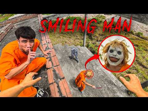 SMILING MAN IN REAL LIFE ESCAPE 12.0 | Horror Parkour Pov Short | Bubbles 3Run