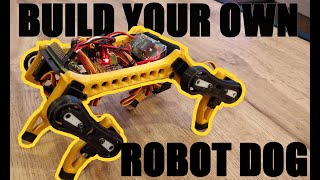 3D Printed Quadruped Robot EDOG