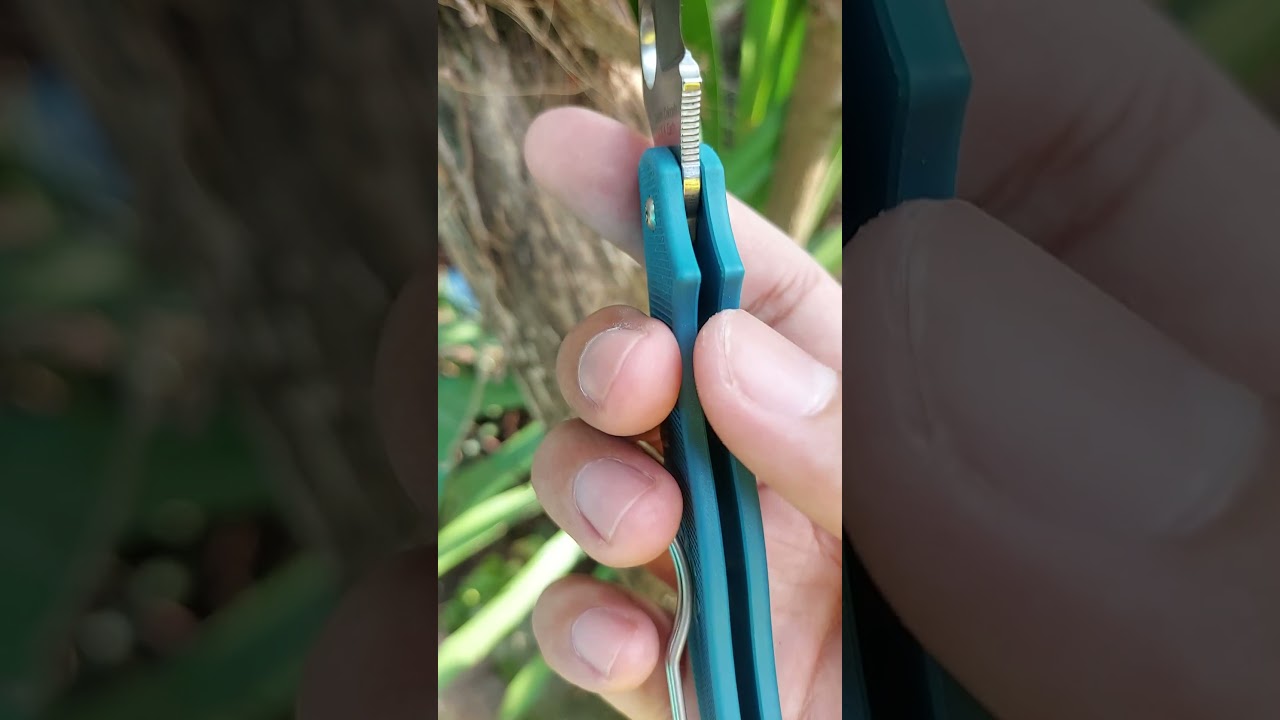 Spyderco UK Pen Blue Pin/Ser