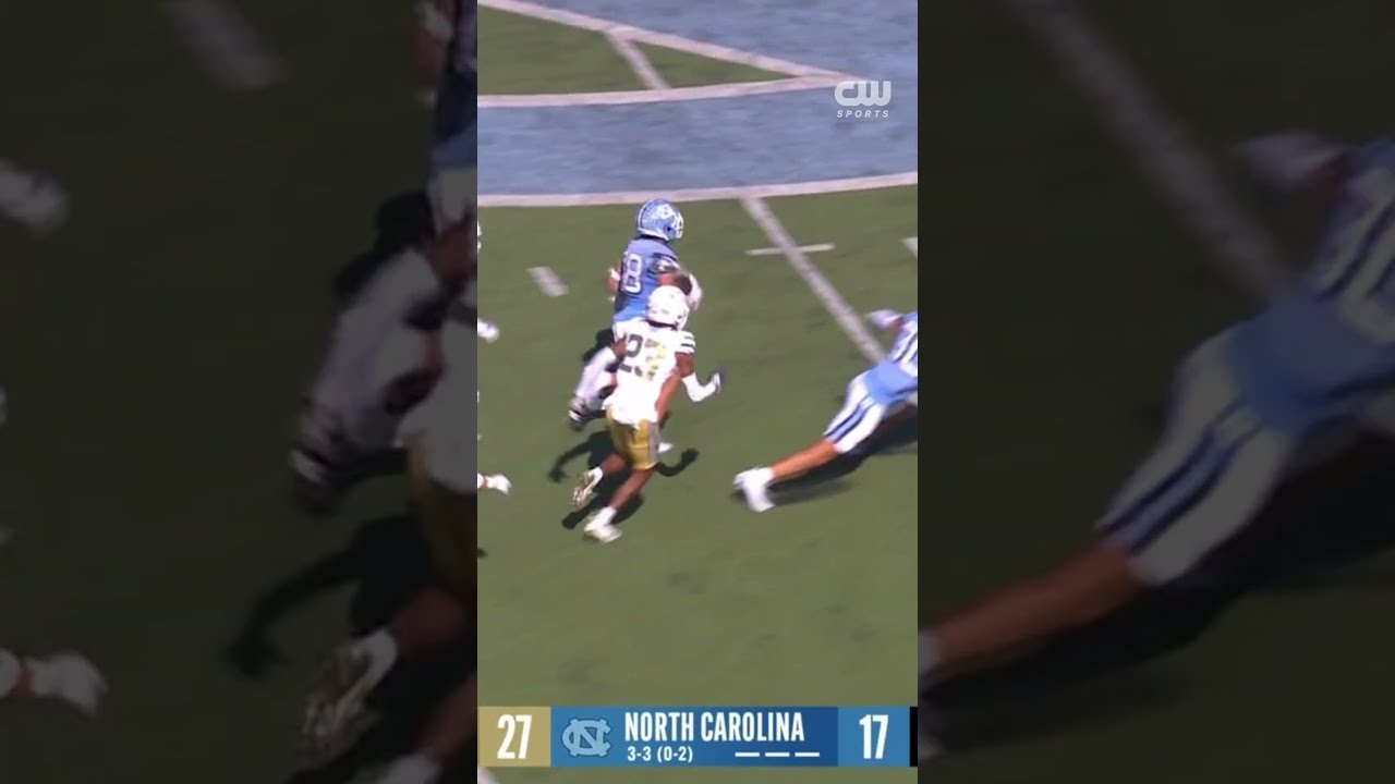 Every Touchdown UNC Vs Georgia Tech 10 12 24