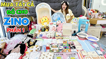 Mua Tất Cả Đồ Cho Em Bé Zino | Phần 1 - Vê Vê Channel