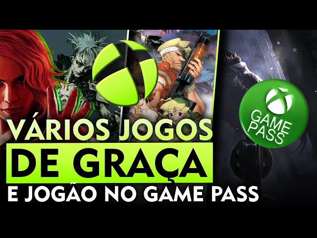 CARAMBA! TEM MUITOS JOGOS LIBERADOS DE GRAÇA no XBOX e JOGÃO AGORA no GAME  PASS! 