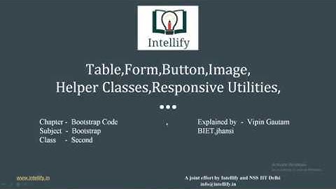 Bootstrap 4 for beginners in Hindi Part-2 | Web Development training