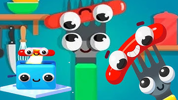 Fork N Sausage 🌭 - Gameplay Part 7 - All Levels 211-240 (Android, iOS)