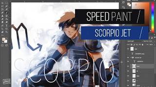 【Speedpaint】Avatar Astrology | Scorpio Jet