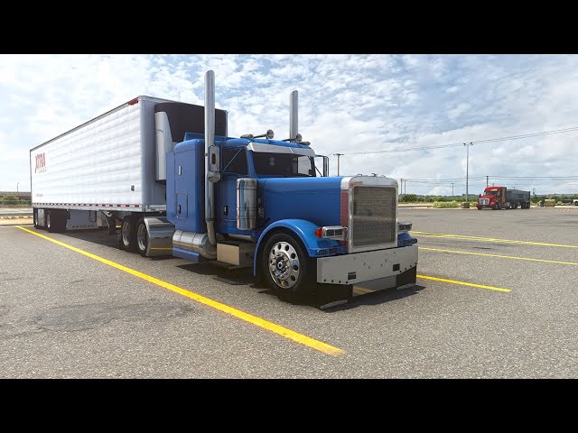 American Truck Simulator | ATS 1.47 | Peterbilt 379 by Dom | Van