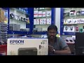 Epson L3110 unboxing and features in tamil