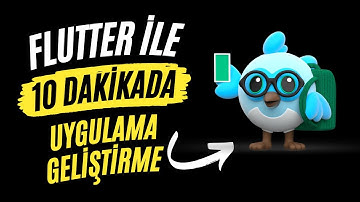 Flutter ile 10 Dakikada Mobil Uygulama Yapmak | Flutter Dersleri