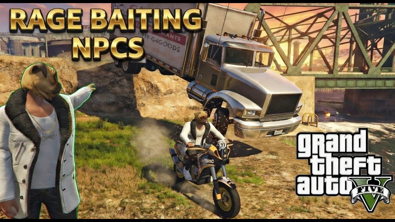 GTA 5: These NPCs Went Psycho Over My RAGE-BAITING