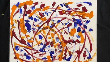 ROBOT PAINTS - Timelapse painting inspired by the Armenian flag