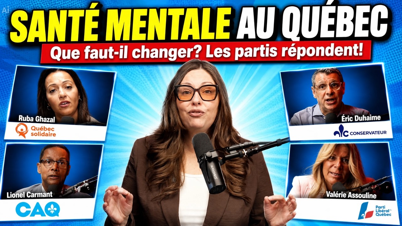 Santé mentale : pourquoi est-il encore si difficile d’obtenir de l’aide? | Élections Québec 2026