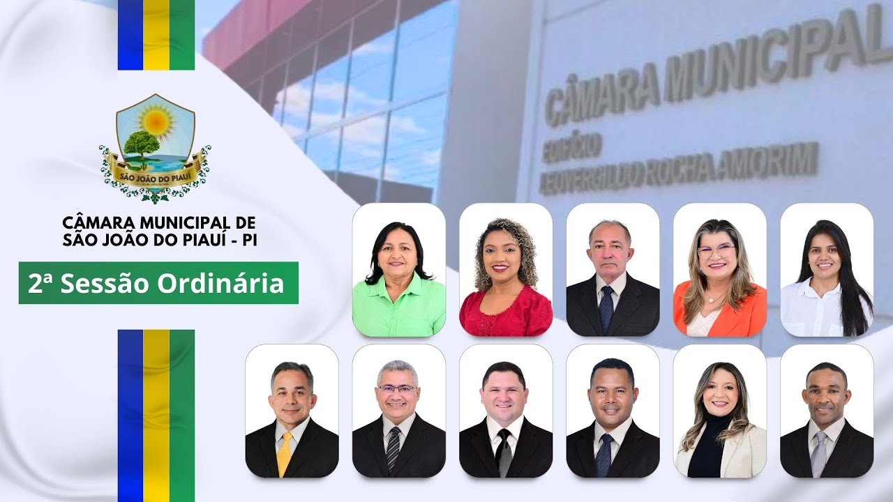 2ª Sessão Ordinária da Câmara Municipal de São João do Piauí - 09/02/2026