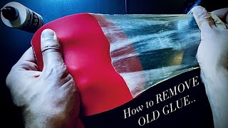 How to Remove Old Glue from Table Tennis Rubber 🏓