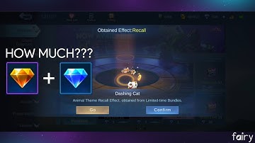 Gacha Dashing Cat Recall Effect Using Promo Diamond | 515 Eparty (2022) | Mobile Legends: Bang Bang