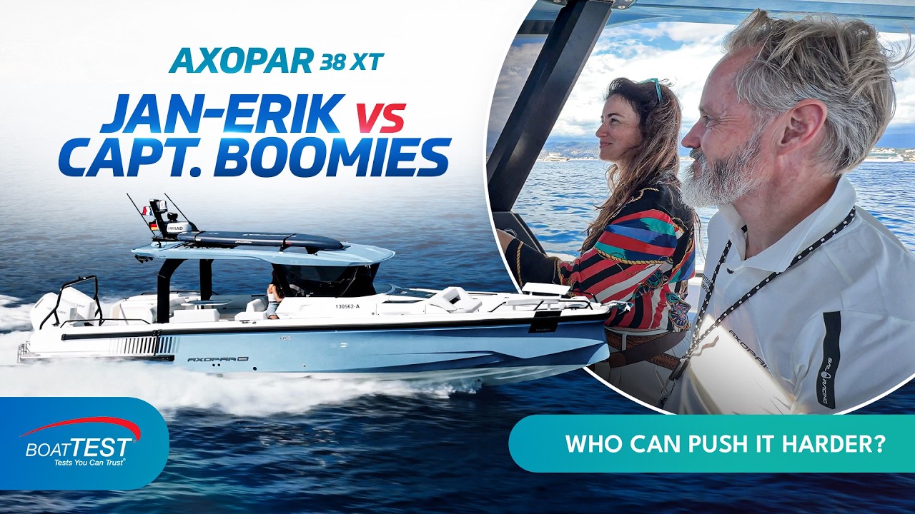 We Pushed the ALL-NEW Axopar 38 Cross Top to the Limit in Cannes!