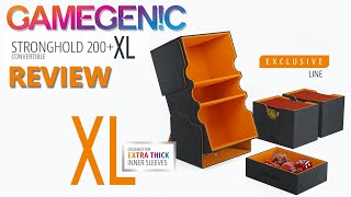 The Best Deck Box Series | Gamegenic: Stronghold 200+ XL Convertible Review
