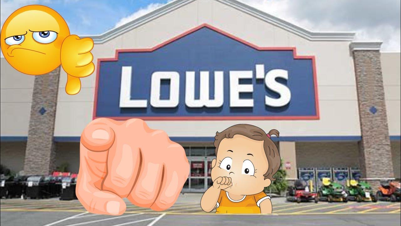 lowes customer service is great YouTube