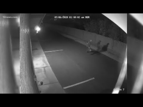 Surveillance video captures