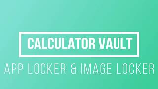 How to Use Calculator Vault - App Locker, Image Locker screenshot 2