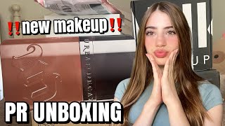 PR UNBOXING HAUL 2024 ! New makeup from Urban Decay, Benefit, Milk Makeup &amp; more !