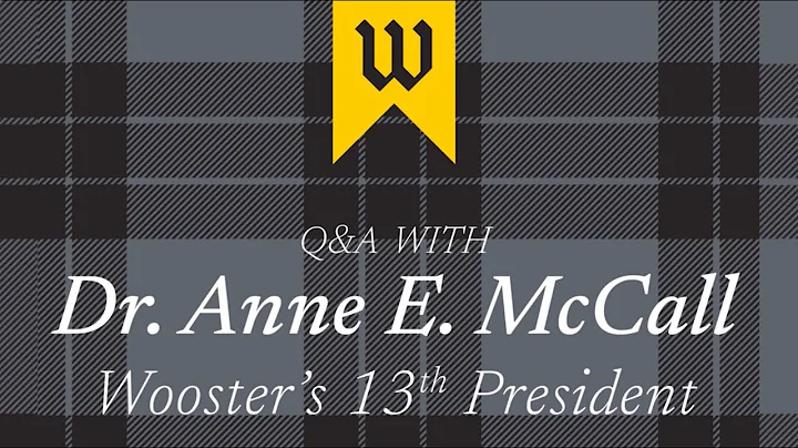 Virtual Q&A with Wooster's 13th President