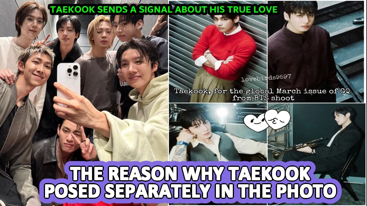 То что ты НЕ увидел на ФОТО! 📸 Taekook посылает СИГНАЛ о их настоящей ЛЮБВИ... 💍😱